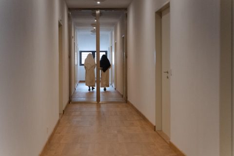 Klášter únor 2021 + komunita sester