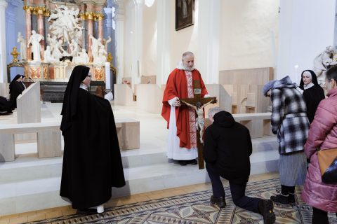 Klášter – Velkopáteční obřady 2023