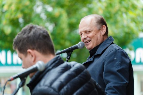 Koncert na schodech – Láďa Křížek