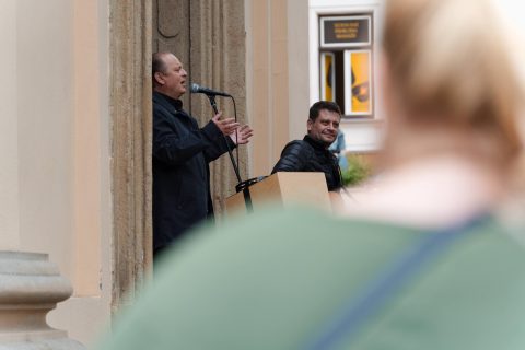 Koncert na schodech – Láďa Křížek