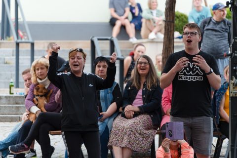 Koncert na schodech – Láďa Křížek