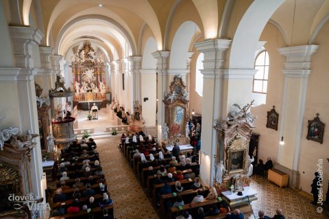 Mše sv. na poděkovaní za 75 let komunity dominikánských mnišek ČaV