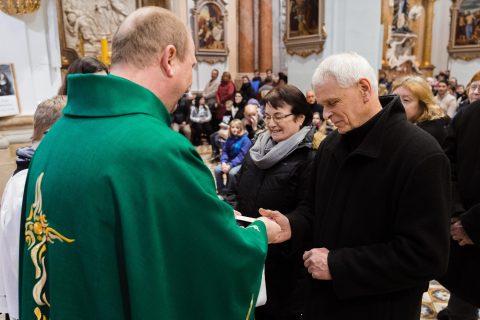 Obnova manželských slibů jubilantů