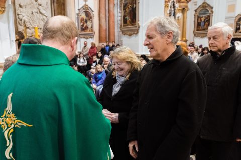 Obnova manželských slibů jubilantů