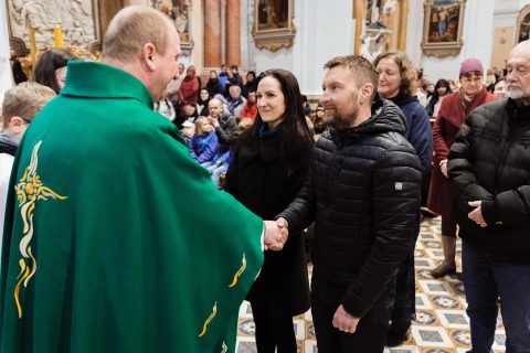 Obnova manželských slibů jubilantů