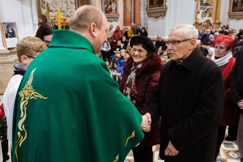 Obnova manželských slibů jubilantů