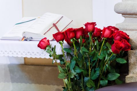 Obnova manželských slibů jubilantů
