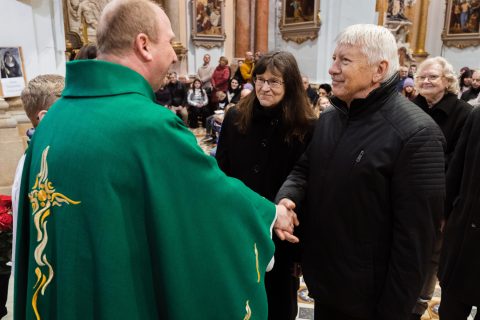 Obnova manželských slibů jubilantů
