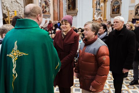 Obnova manželských slibů jubilantů