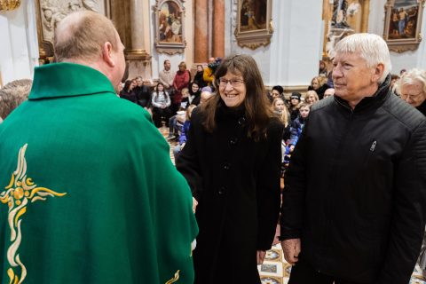Obnova manželských slibů jubilantů