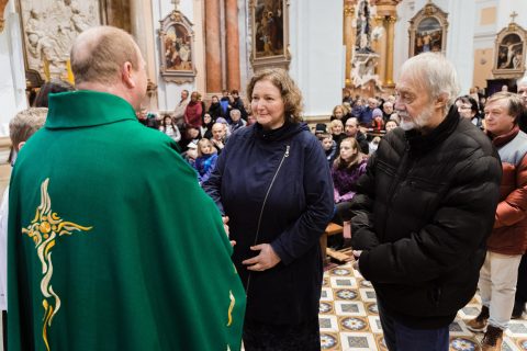 Obnova manželských slibů jubilantů