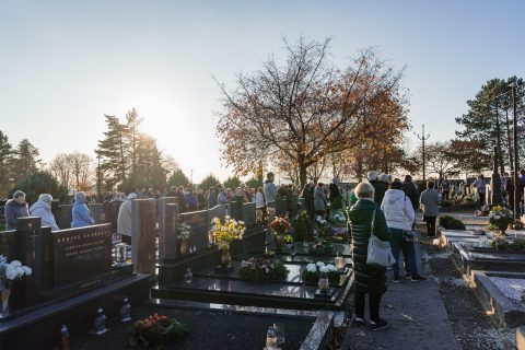 Pobožnost za zemřelé – 2022, Nový hřbitov