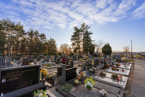 Pobožnost za zemřelé – 2022, Nový hřbitov