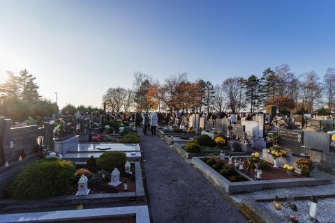 Pobožnost za zemřelé – 2022, Nový hřbitov