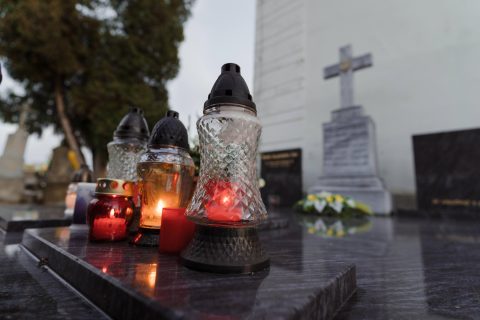 Pobožnost za zemřelé – starý hřbitov Uherský Brod 2023