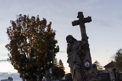 Pobožnost za zemřelé – starý hřbitov Uherský Brod 2023