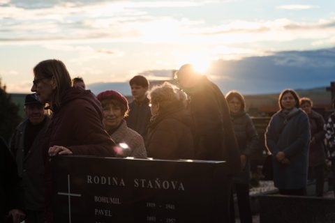 Pobožnost za zemřelé – starý hřbitov Uherský Brod 2023
