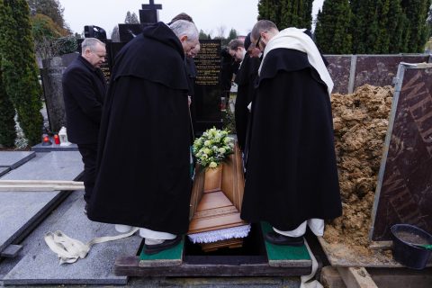 Pohřeb P. Savio Řičica OP