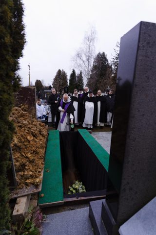 Pohřeb P. Savio Řičica OP