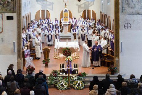 Pohřeb P. Savio Řičica OP