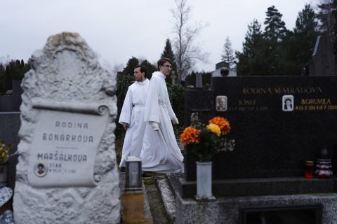 Pohřeb P. Savio Řičica OP