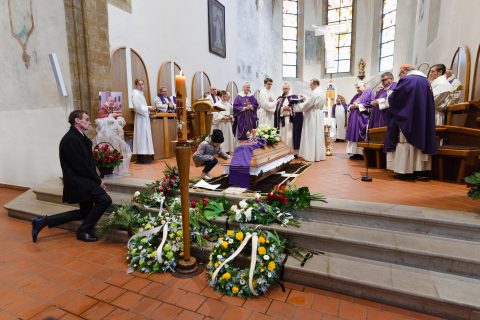 Pohřeb P. Savio Řičica OP