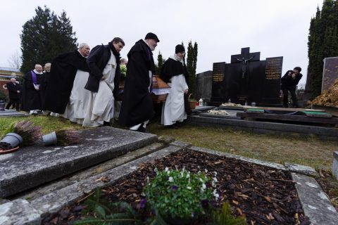 Pohřeb P. Savio Řičica OP