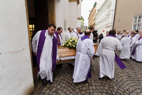 Pohřeb P. Savio Řičica OP