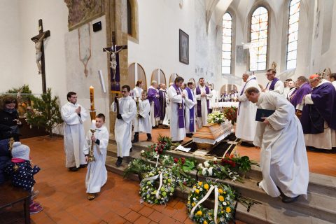 Pohřeb P. Savio Řičica OP