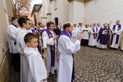 Pohřeb P. Savio Řičica OP