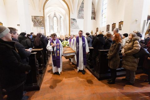 Pohřeb P. Savio Řičica OP