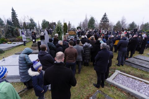 Pohřeb P. Savio Řičica OP