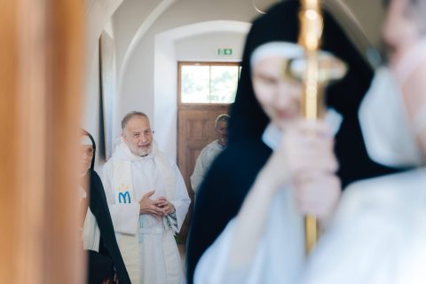 Posvěcení klausury kláštera