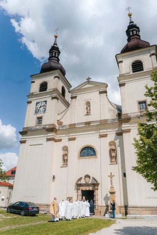Posvěcení klausury kláštera