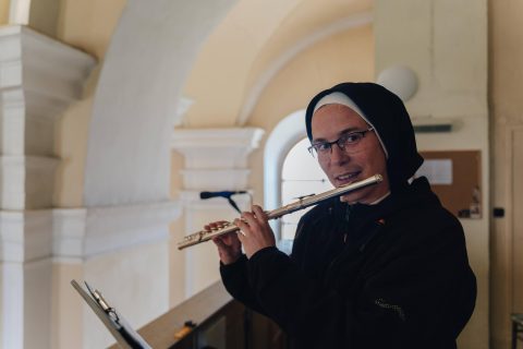 Posvěcení klausury kláštera