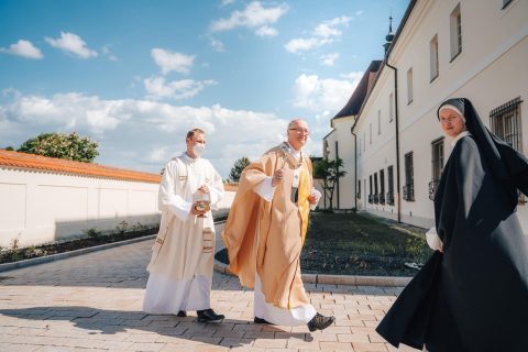 Posvěcení klausury kláštera