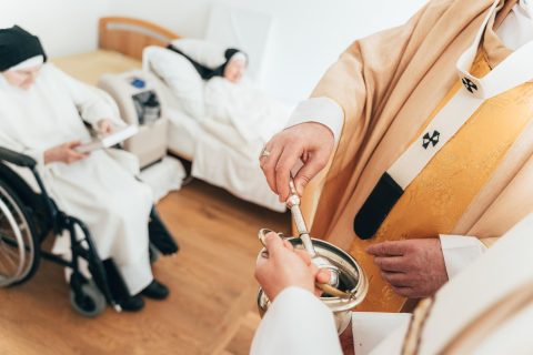 Posvěcení klausury kláštera