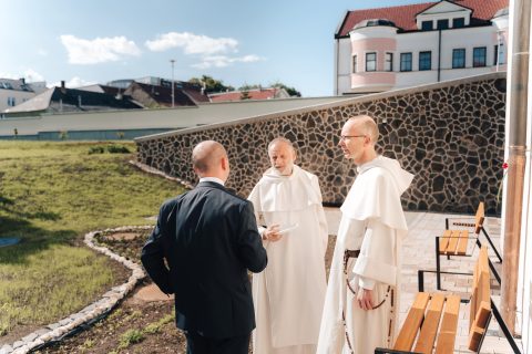 Posvěcení klausury kláštera