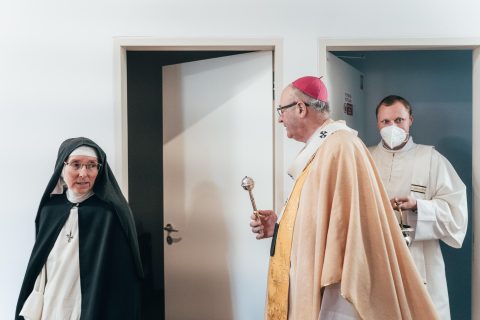 Posvěcení klausury kláštera