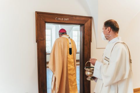 Posvěcení klausury kláštera