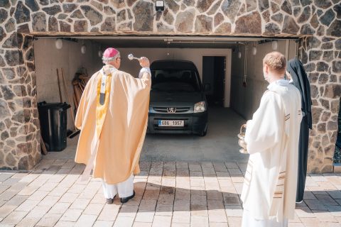 Posvěcení klausury kláštera