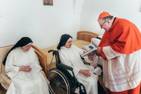 Posvěcení klausury kláštera