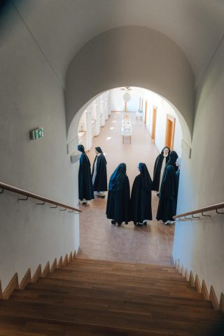 Posvěcení klausury kláštera