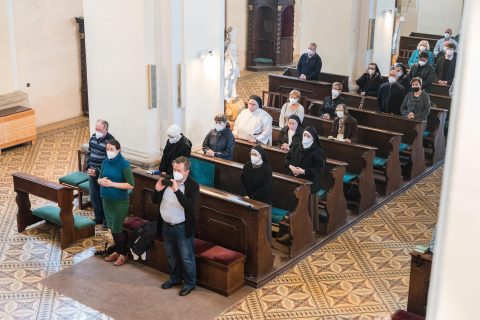 Posvěcení klausury kláštera