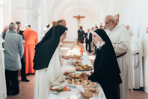 Posvěcení klausury kláštera