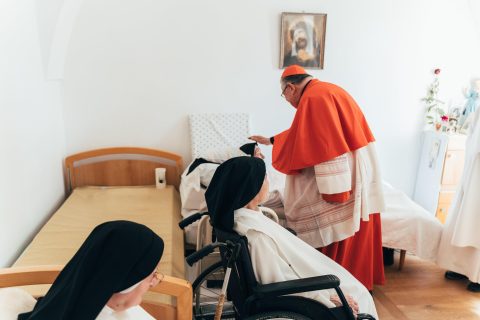 Posvěcení klausury kláštera