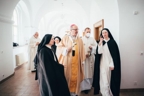 Posvěcení klausury kláštera