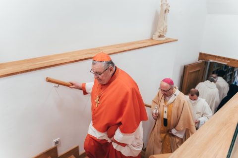Posvěcení klausury kláštera