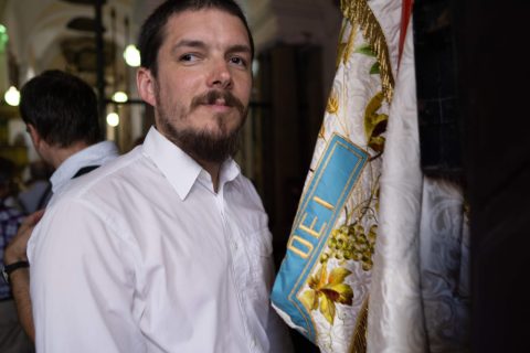 Průvod na slavnost Těla a krve Páně