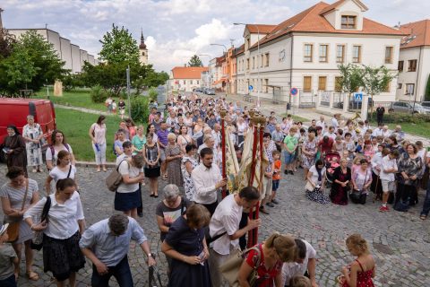 Průvod na slavnost Těla a krve Páně
